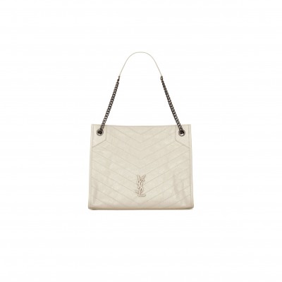 YSL NIKI SHOPPING IN VINTAGE LEATHER 5779990EN049207 (33*27*11.5cm)
